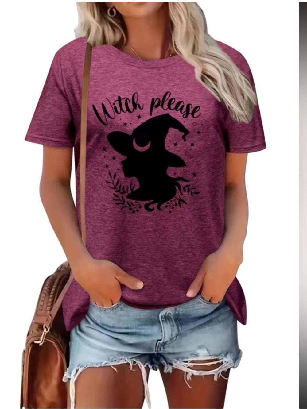 New, Witch Please Tee Shirt - Picture 2 of 3